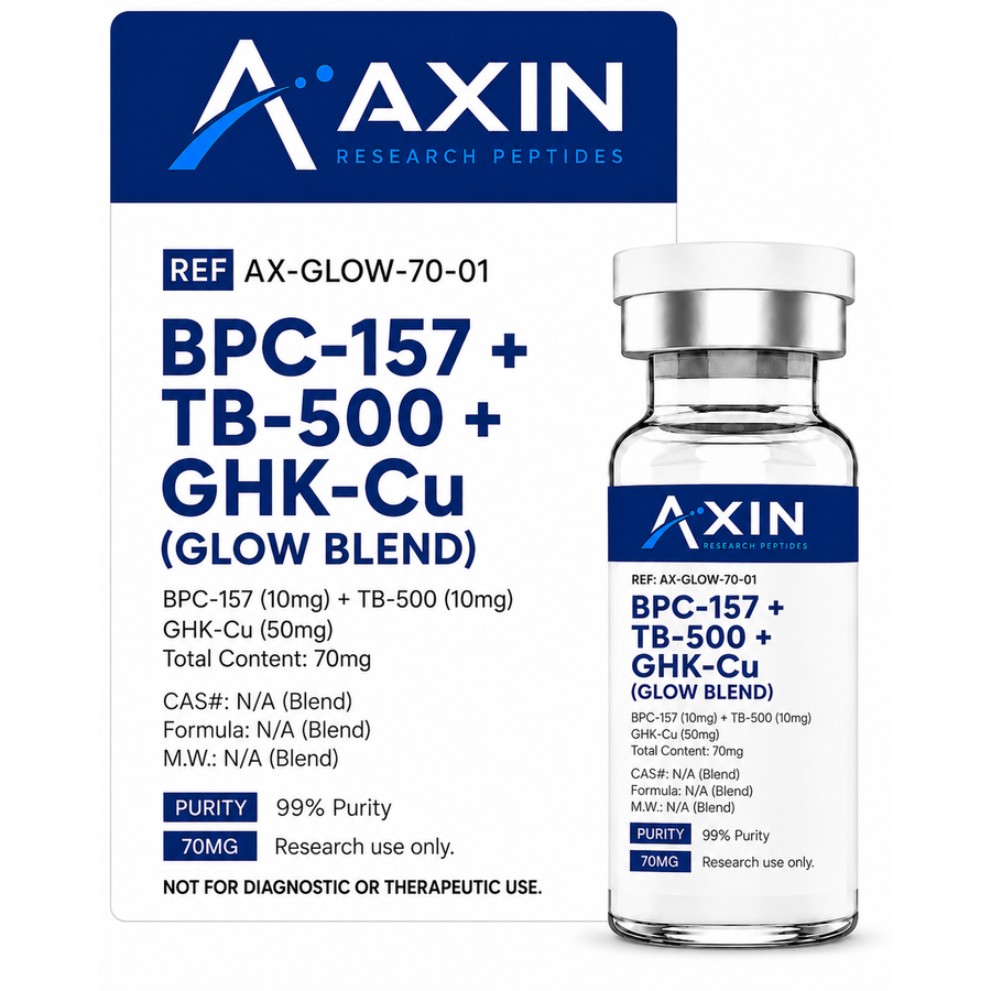 BPC157, TB500, GHK-Cu (Glow Blend) 70mg