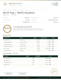BPC-157 5mg + TB-500 5mg Wolverine Blend · 10mg